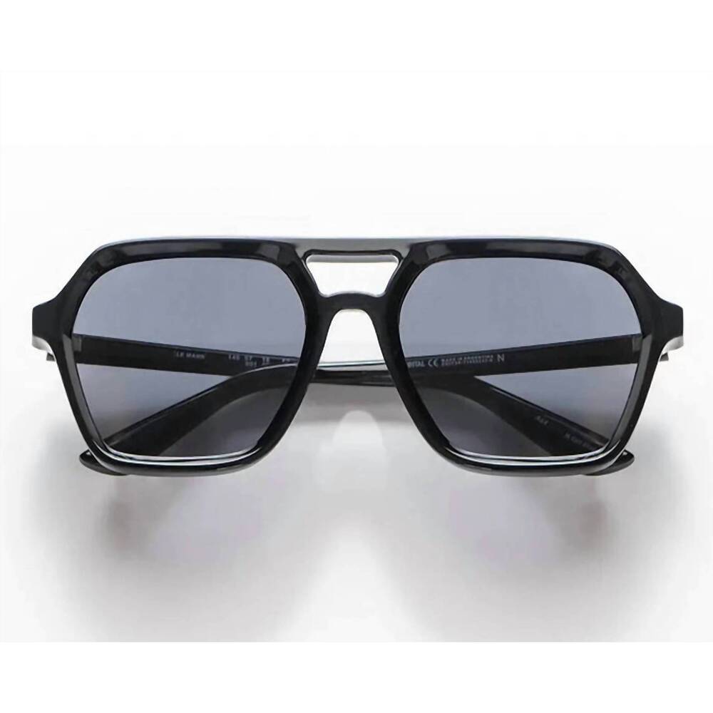 NEW ORBITAL men's le mans sunglasses in shiny black polarized